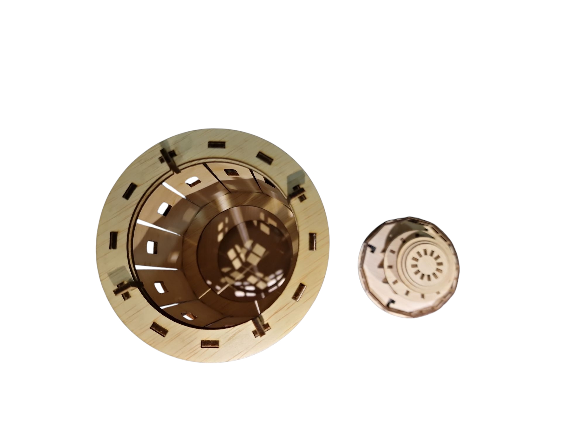 Vuurtoren van boven - wijnfles