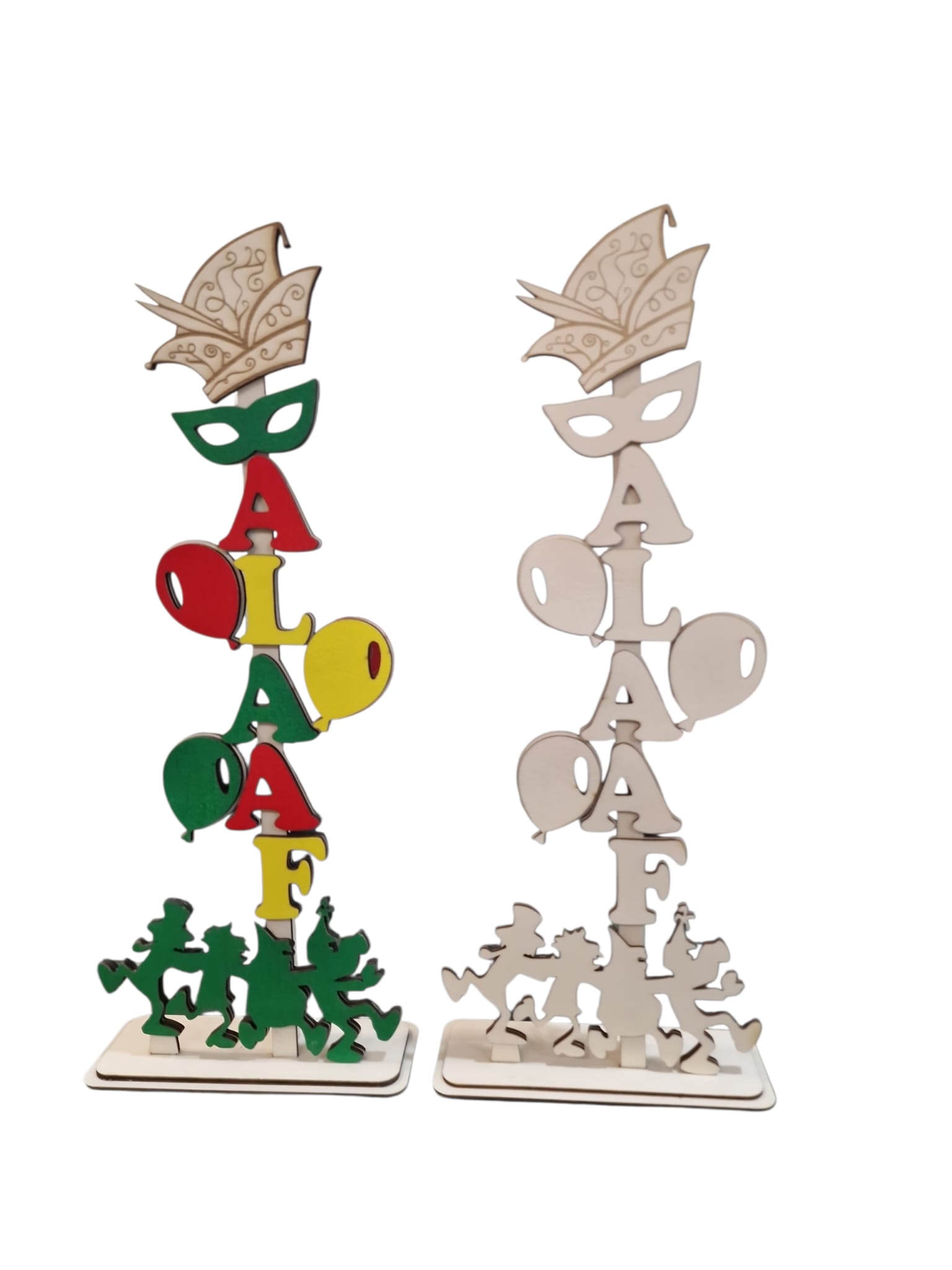 Carnaval raamdecoratie alaaf - Afbeelding 3