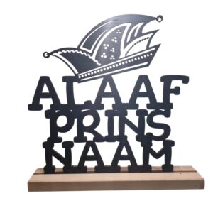 Prins & Prinses – Decoratief Naamplaatje